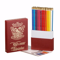 Набор художественных цветных карандашей POLYCOLOR RETRO 24 цвета в подарочном премиум-пенале в стиле 1й половины XX века