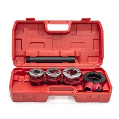 43-7-000 Набор для нарезания трубной резьбы пластмассовый кейс, 6 предметов РемоКолор
