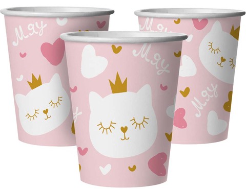 Стаканы Котенок Принцесса