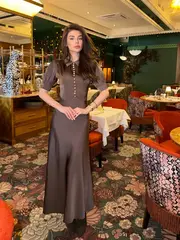 Платье Bianca, Коричневый