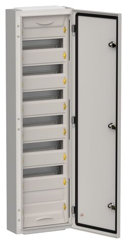 TITAN 5 Корпус мет. ЩРн-84 (1х84) 1085х310х140 IP54 сер IEK