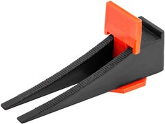 88060 Система выравнивания плитки (СВП), комплект: зажимы, клинья (40/40 шт) в пакете // Сибртех