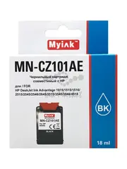 Картридж Myink 650XL CZ101AE для HP DJ Advantage 2515, 3515, 4515 Black (18ml)