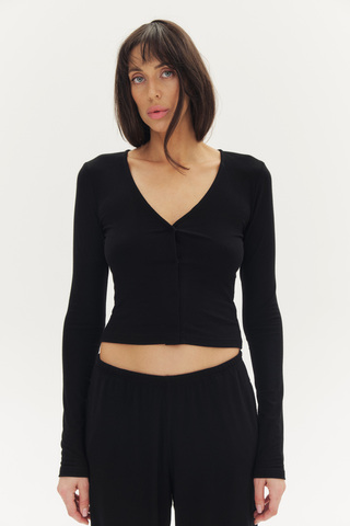 Кардиган ESSENTIAL №5 | Черный