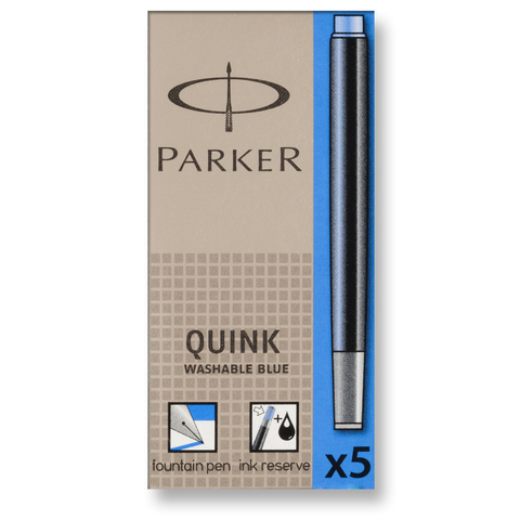 Картридж с чернилами Parker Quink Z11, Washable Blue (S0116210)