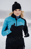 Утеплённый женский лыжный костюм Nordski Premium Blue-Black W