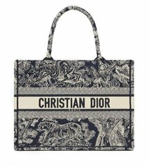 Сумка Dior Book Tote, модель маленького формата, женская, синий