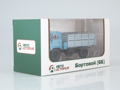 GAZ-66 flatbed truck blue-gray 1:43 AutoHistory