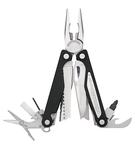 Мультитул Leatherman Charge AL, 17 функций, кожаный чехол (подарочная упаковка)