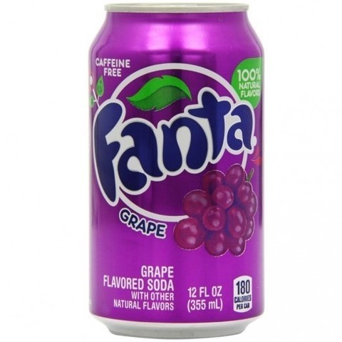 Fanta Grape Фанта со вкусом винограда 0,355 л