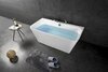 BelBagno BB19-1700-800 Отдельностоящая прямоугольная акриловая ванна, с возможностью установки смесителя на борт ванны  1700x800x590