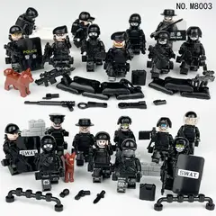 Минифигурки Военных Отряд SWAT Антитеррор набор 20 шт серия 102