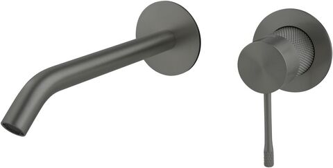 Allen Brau 5.31C03-MG 5.31C03-MG PRIORITY 4.0 Cмес. для умыв. встраив.,круг.накл.,Kerox,EASY BOX, графит браш (331002)