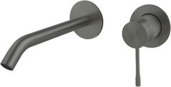 Allen Brau 5.31C03-MG 5.31C03-MG PRIORITY 4.0 Cмес. для умыв. встраив.,круг.накл.,Kerox,EASY BOX, графит браш (331002) фото