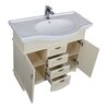 Aquanet 172697 Компл.2 - Тумба Луис 100 (007) цв.белый (172697)