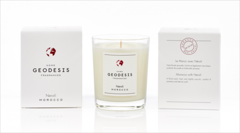 Свеча ароматическая 180г Geodesis Neroli