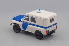 UAZ-469 Militia white-blue 1:43 DeAgostini Auto Legends USSR Police #4
