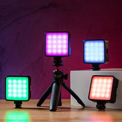 Светодиодная RGB-лампа для фото-видео съемки