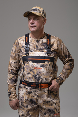 Демисезонные вейдерсы для охоты, рыбалки  Remington Rainstorm with boots Yellow Waterfowl Honeycombs на remingtonn.ru