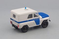 UAZ-469 Militia white-blue 1:43 DeAgostini Auto Legends USSR Police #4