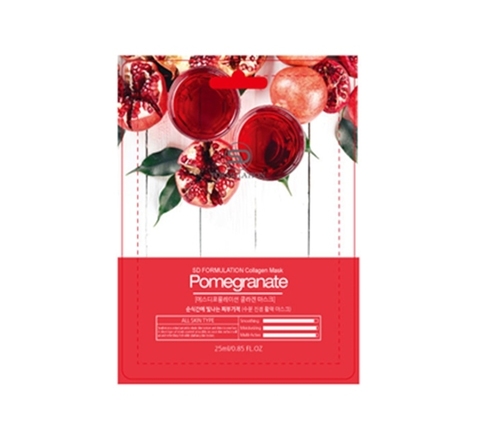 GRACE DAY МАСКА ТКАНЕВАЯ ДЛЯ ЛИЦА TRADITIONAL ORIENTAL MASK SHEET POMEGRANATE(ORDERABLE AT THE END OF MARCH), 22 G