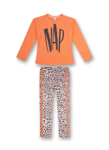 Пижама с длинным рукавом для девочки Sanetta 245195 38063