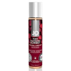 Смазка с ароматом малинового щербета JO Flavored Raspberry Sorbet - 30 мл. - 