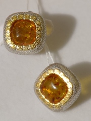 Стилла  (брошь из серебра).