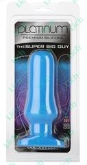 Голубая силиконовая пробка супер большого размера THE SUPER BIG GUY