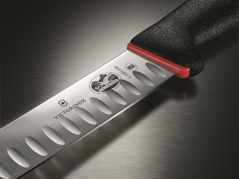 Нож кухонный Victorinox Fibrox Dual Grip разделочный, 200 mm  (5.7223.20D)