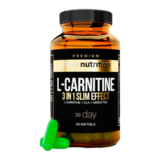 L-Карнитин, L-Carnitine, aTech Nutrition Premium, 60 желатиновых капсул 1