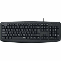 Клавиатура RAPOO проводная компьютерная клавиатура NK2600, черный