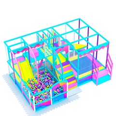 Детский игровой лабиринт «Кошкин дом» 27 м² (4,65*5,8*3м)