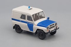 UAZ-469 Militia white-blue 1:43 DeAgostini Auto Legends USSR Police #4