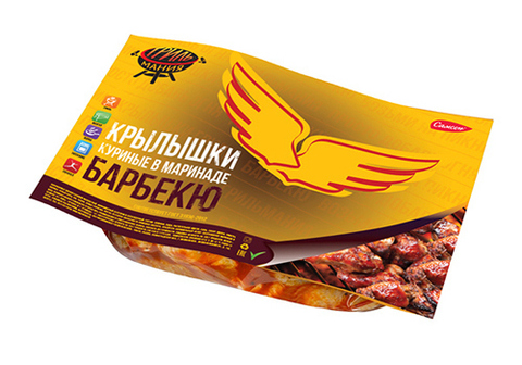 Куриные крылышки барбекю "Гриль Мания", 800г