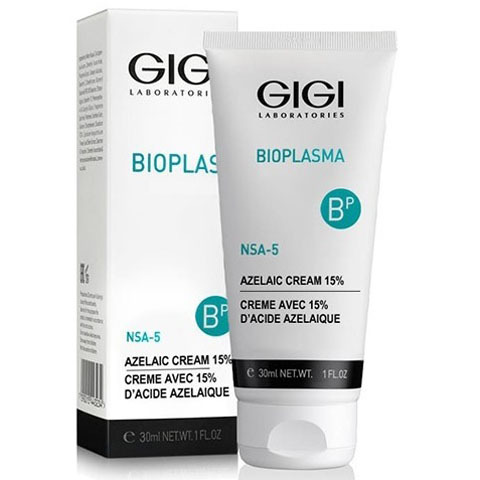 GIGI Bioplasma: Крем для жирной и проблемной кожи лица с 15% азелаиновой кислотой (Azelaic Cream)