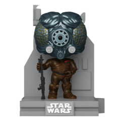 Фигурка Funko POP! Deluxe Bobble Star Wars SW Bounty Hunters 4-LOM (MT) (Exc)