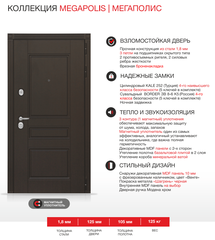 Входная металлическая дверь Лабиринт Мегаполис 29 Дуб кантри темный