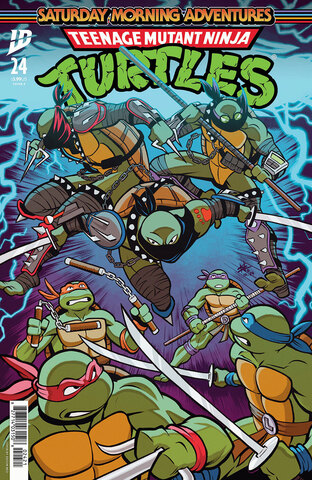 Teenage Mutant Ninja Turtles Saturday Morning Adventures Continued #24 (Cover B)