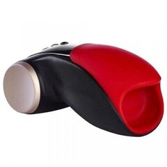 Мастурбатор мужской Fun factory COBRA LIBRE II, черно-красный