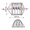 Картинка палатка туристическая Tramp TRT-097 зеленый - 2