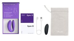 Фиолетовый вибратор для пар We-Vibe Sync O