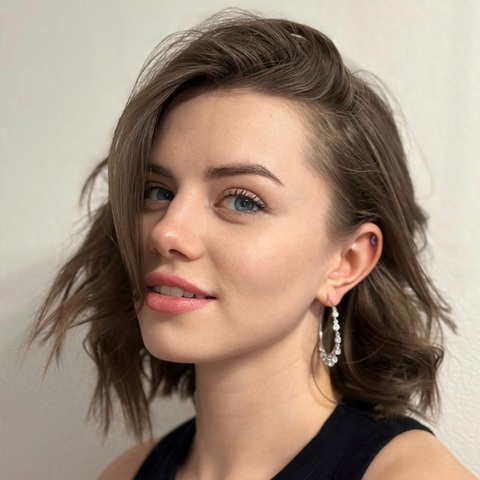 Серьги Katya Dzhon - кольца с каплями