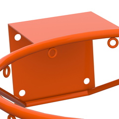 Кольцо баскетбольное Стандартное №5 120х100 мм Zavodsporta