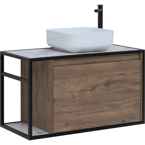 Aquanet 261659 Тумба Nova Lite LOFT 90 R цв. дуб рустикальный (261659)