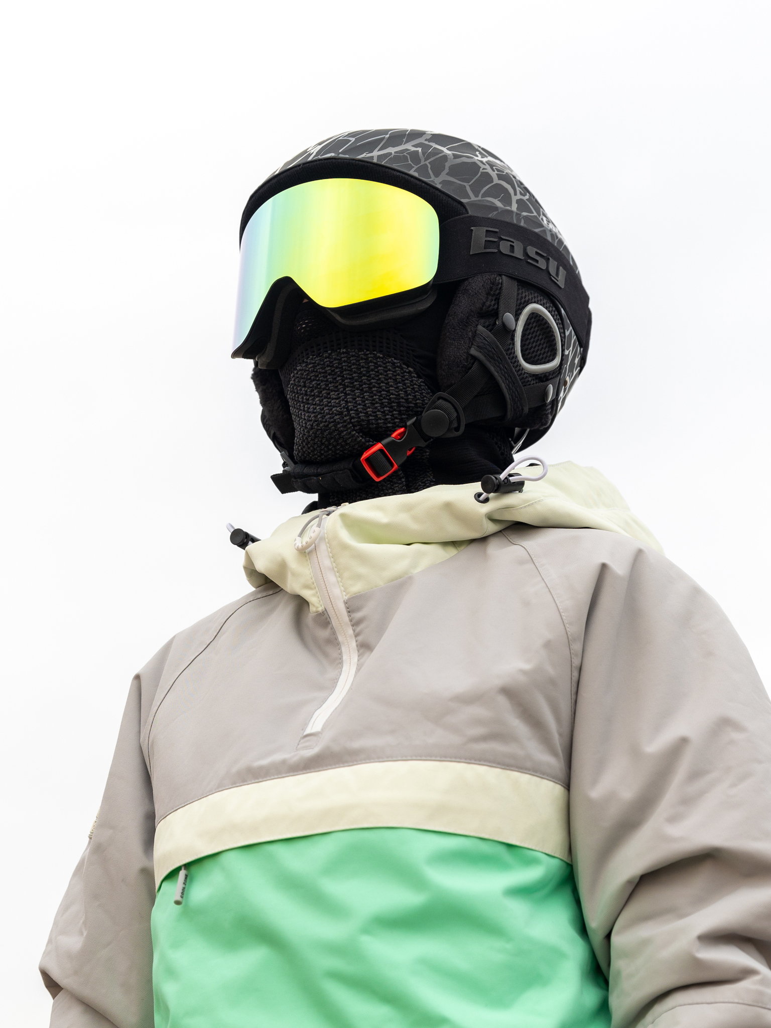 Маска горнолыжная EasyRider BLACK цвет желтый - Маски горнолыжные | iRide shop фото 2