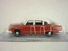 Tatra 603-1 red-white 1:43 DeAgostini Kultowe Auta PRL-u #53