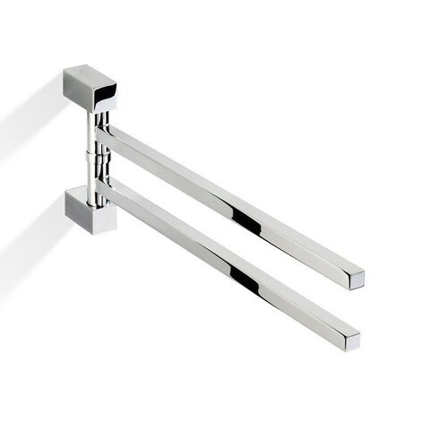 Decor Walther 0560700 Decor Walther Corner HTH2 Полотенцедержатель поворотный 39.8см, двойной, цвет: хром