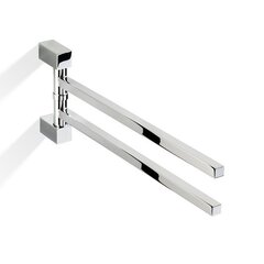 Decor Walther 0560700 Decor Walther Corner HTH2 Полотенцедержатель поворотный 39.8см, двойной, цвет: хром фото