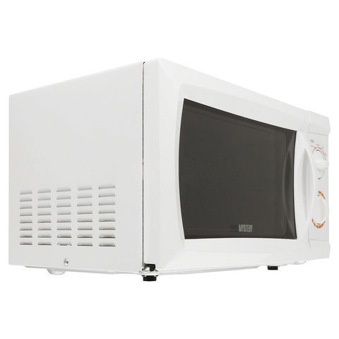 Микроволновая печь MYSTERY MMW-1703, объем 17 л, мощность 800 Вт, механическое управление, таймер, белая